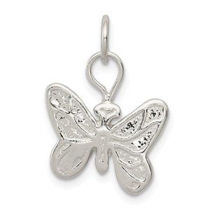 Sterling Silver Butterfly Charm 925 pendant